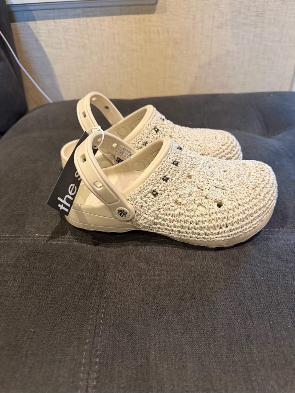 The Sak Women’s Slip On Clog Shoes natural Medlln Woven Size 8 M US